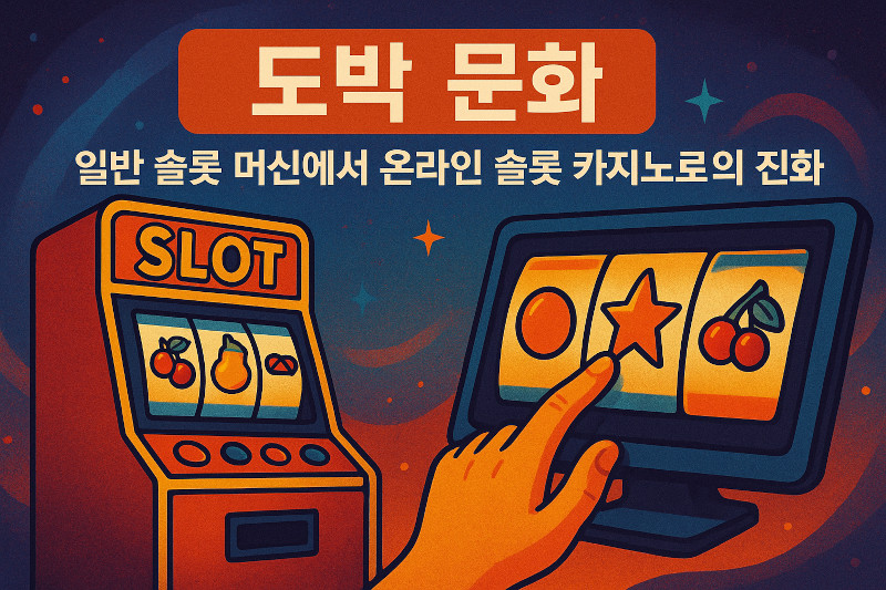 도박 문화 일반 슬롯 머신에서 온라인 슬롯 카지노로의 진화
